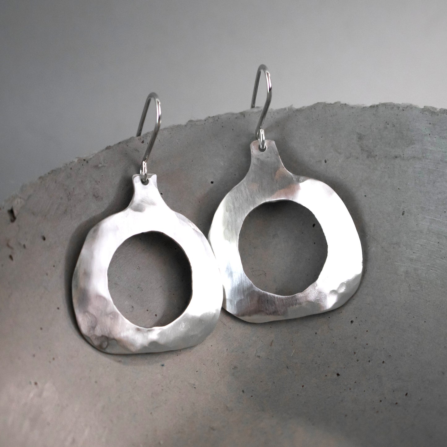 Modern Boho Sterling Silver Earrings-Womens-LittleGreenRoomJewelry-LittleGreenRoomJewelry
