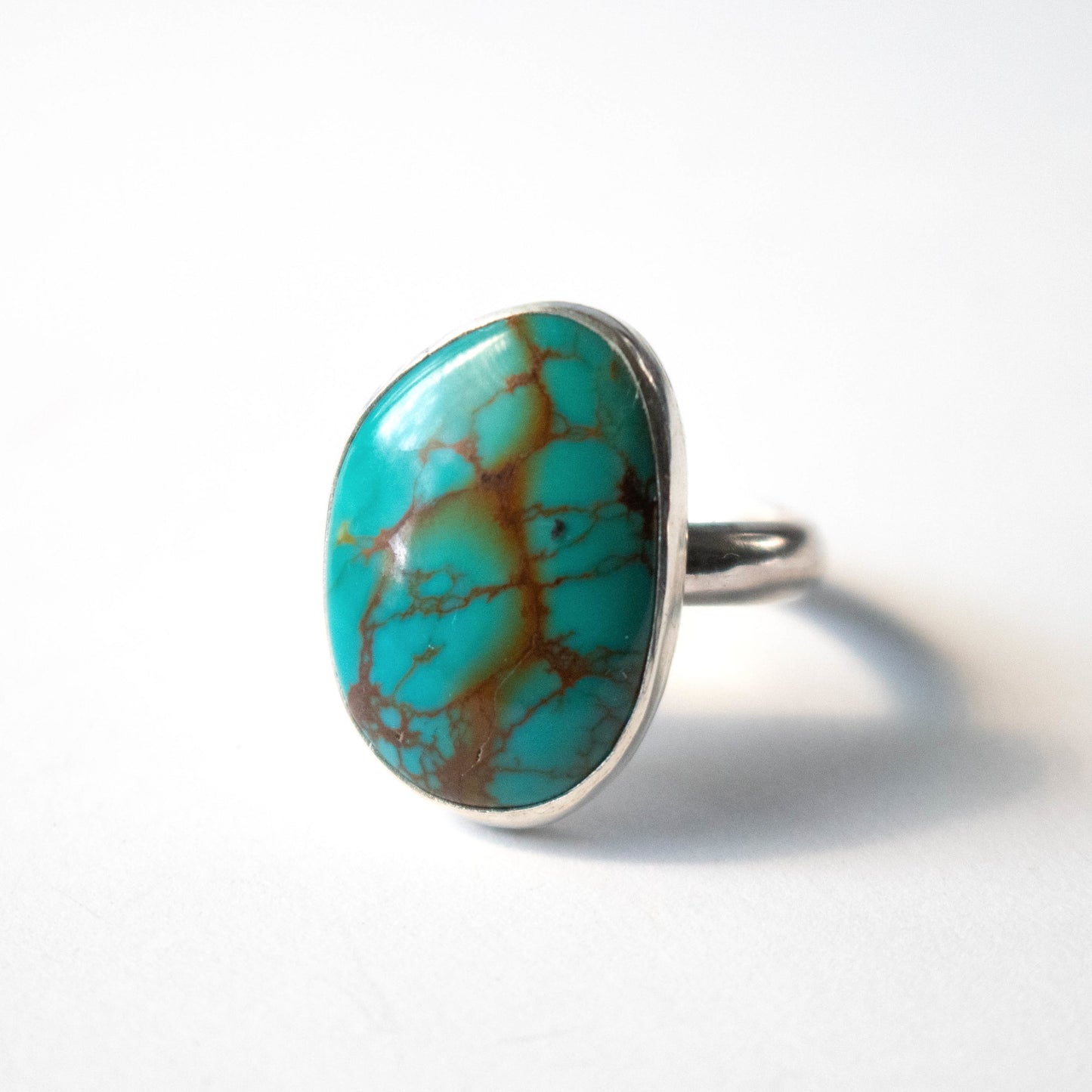 Turquoise Statement Ring-Womens-LittleGreenRoomJewelry-LittleGreenRoomJewelry
