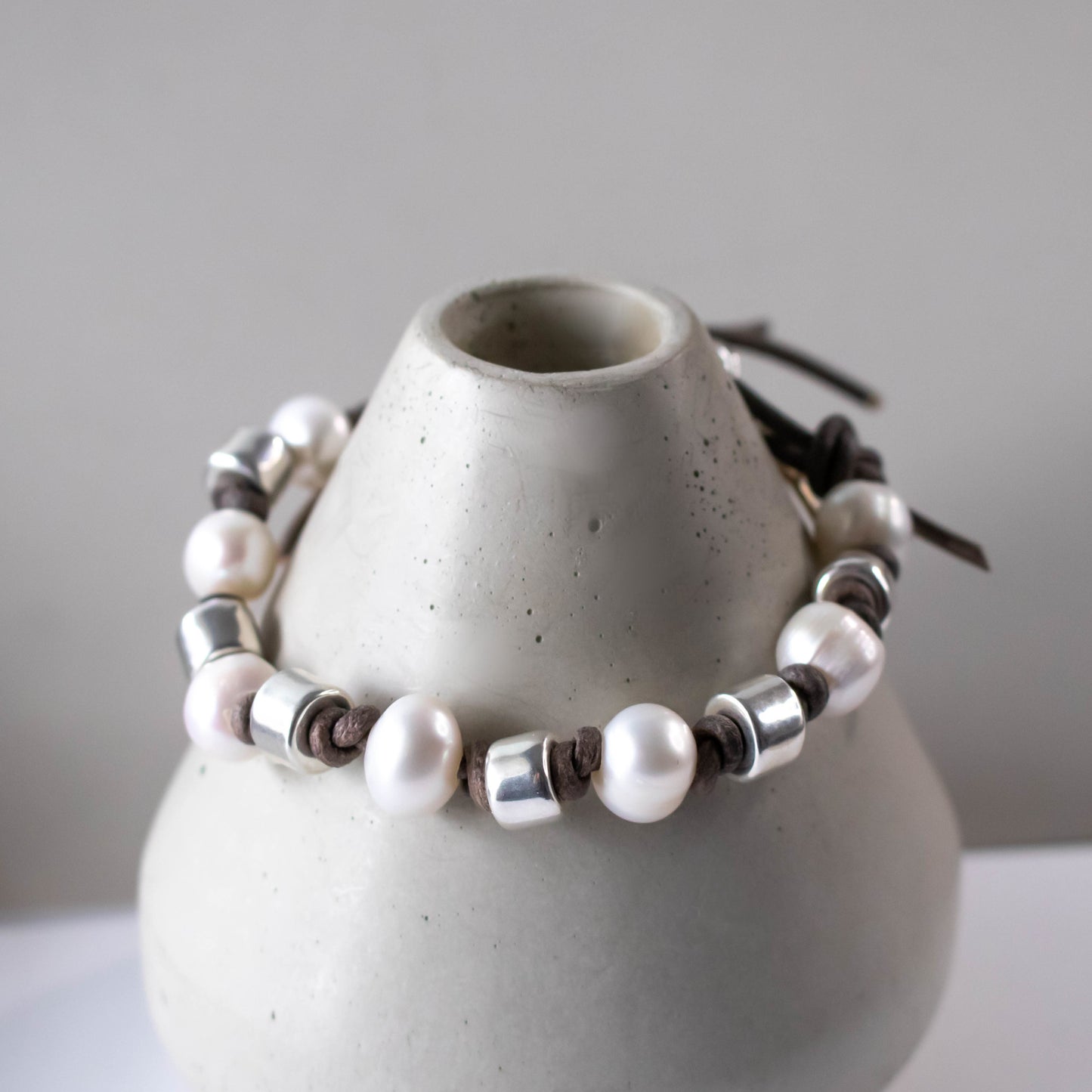 Sweetheart Freshwater Pearl Bracelet-Womens-LittleGreenRoomJewelry-LittleGreenRoomJewelry