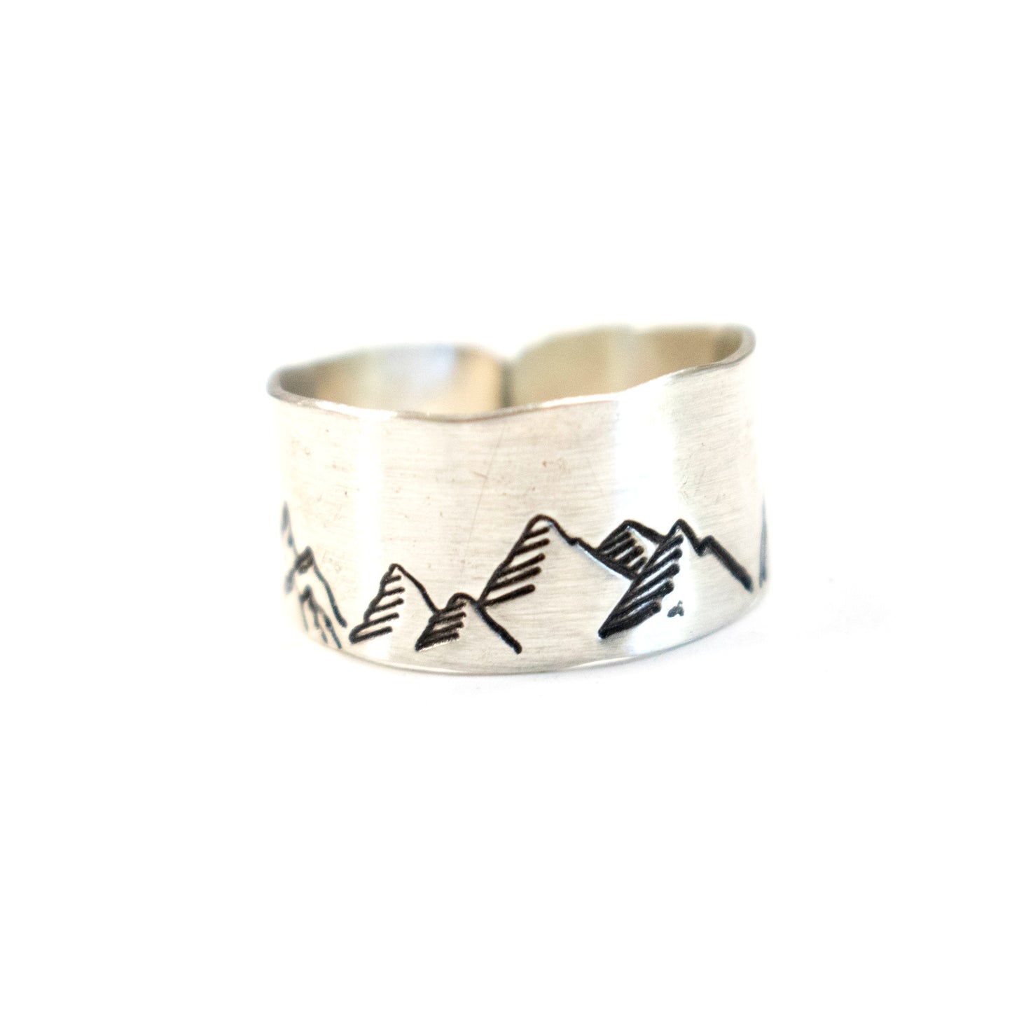 Sterling Silver Adjustable Band Ring-Womens-LittleGreenRoomJewelry-LittleGreenRoomJewelry