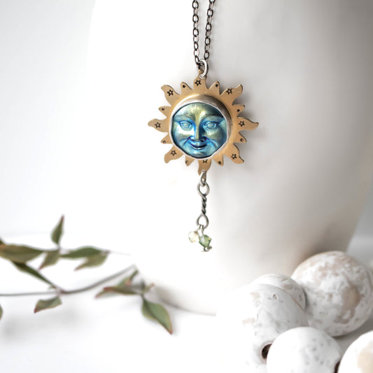 Amys California Sun Artisan Necklace-Womens-LittleGreenRoomJewelry-LittleGreenRoomJewelry