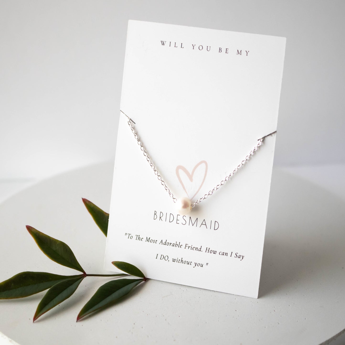 Freshwater Pearl Bridesmaid Necklace-Womens-LittleGreenRoomJewelry-LittleGreenRoomJewelry