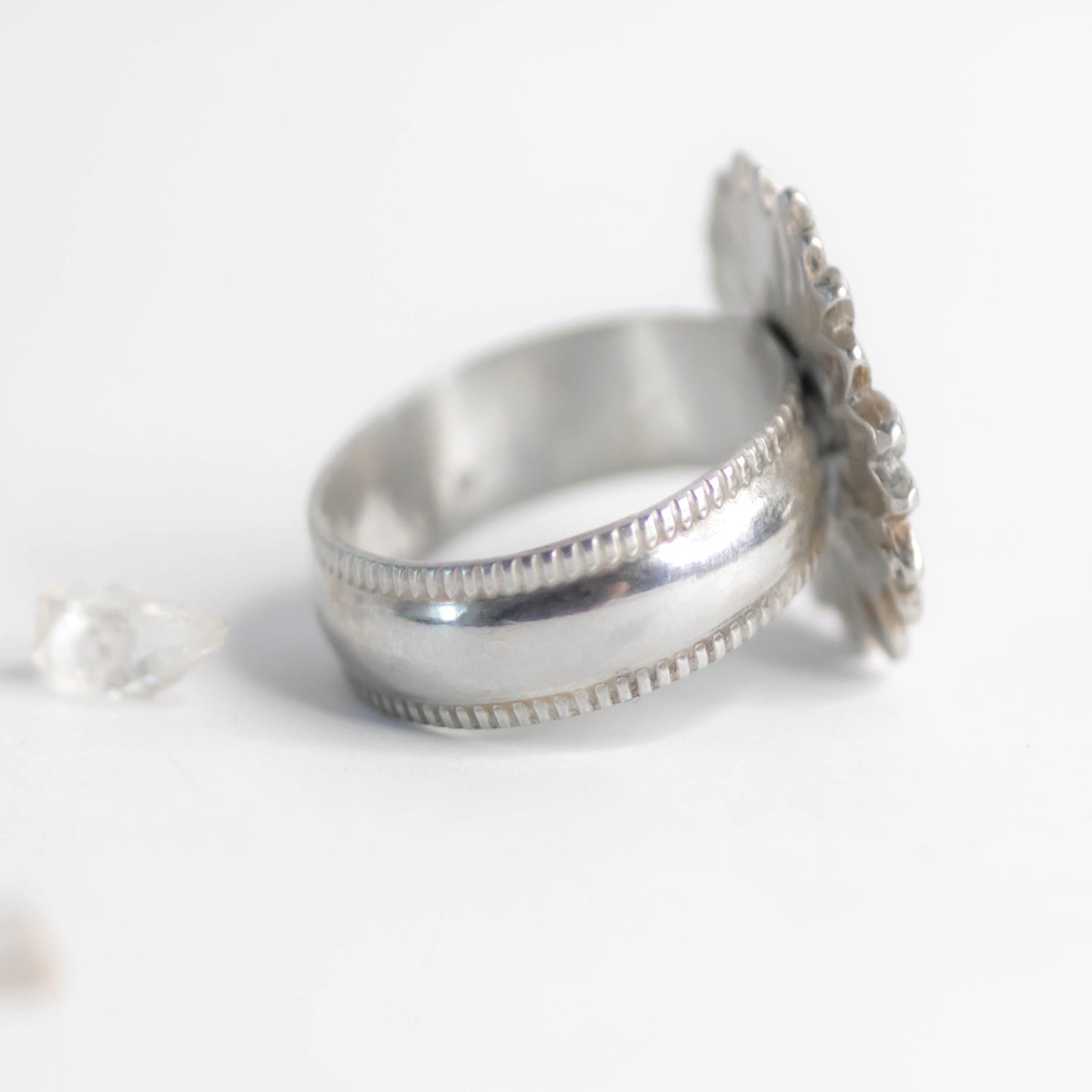Mammoth Sunflower Ring-Womens-LittleGreenRoomJewelry-LittleGreenRoomJewelry