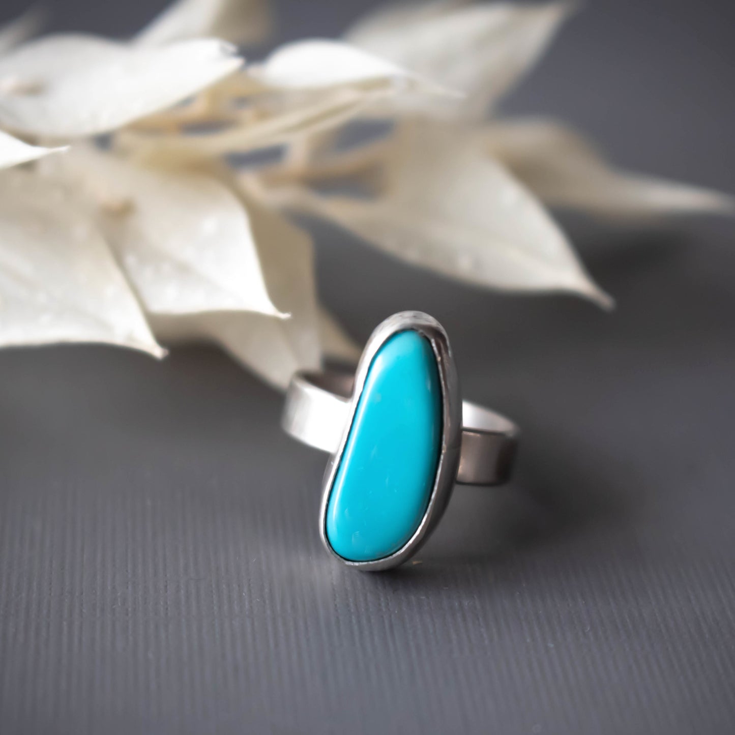 Bold Turquoise Ring-Womens-LittleGreenRoomJewelry-LittleGreenRoomJewelry