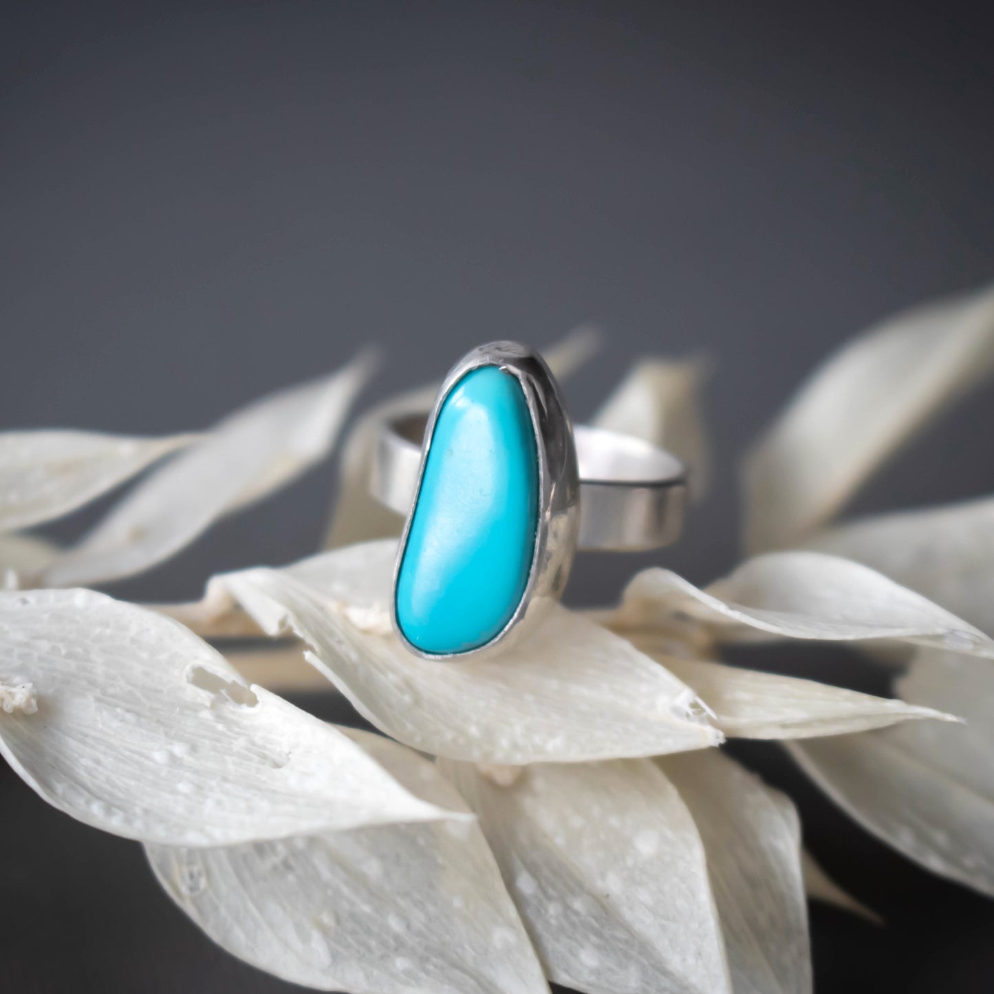 Bold Turquoise Ring-Womens-LittleGreenRoomJewelry-LittleGreenRoomJewelry