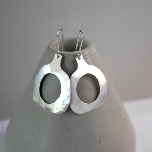 Modern Boho Sterling Silver Earrings-Womens-LittleGreenRoomJewelry-LittleGreenRoomJewelry