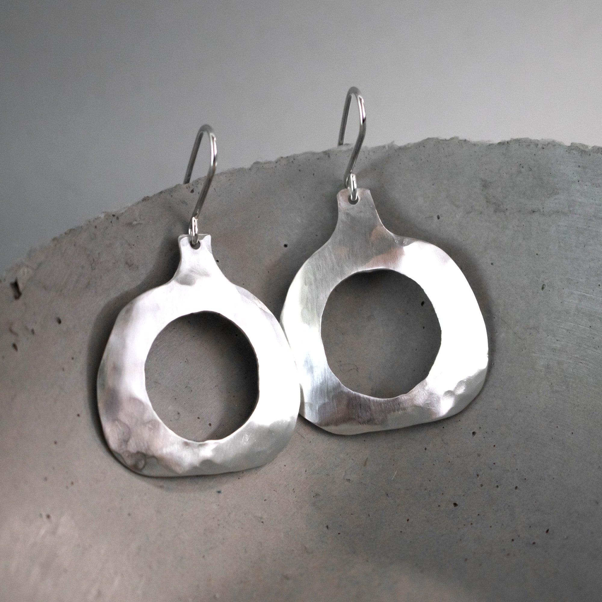 Modern Boho Sterling Silver Earrings-Womens-LittleGreenRoomJewelry-LittleGreenRoomJewelry