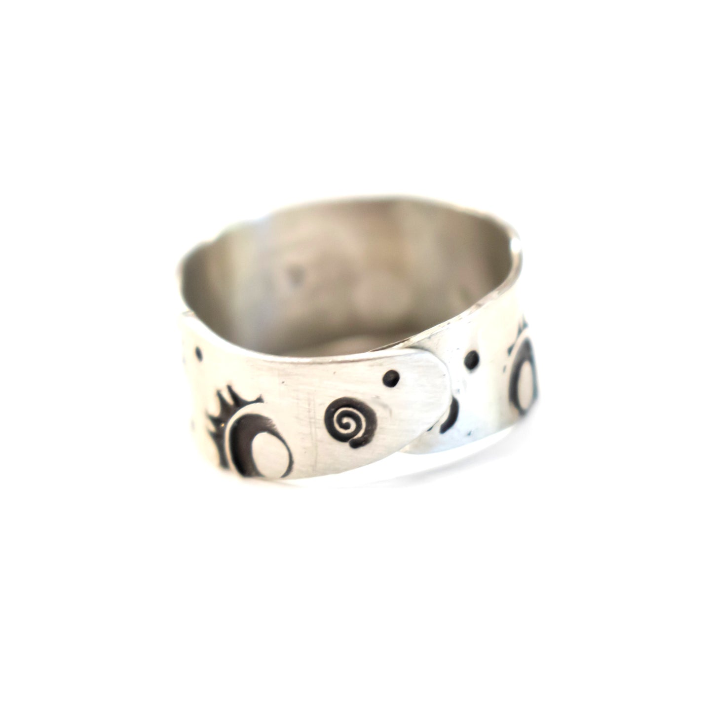 Sterling Silver Adjustable Band Ring-Womens-LittleGreenRoomJewelry-LittleGreenRoomJewelry
