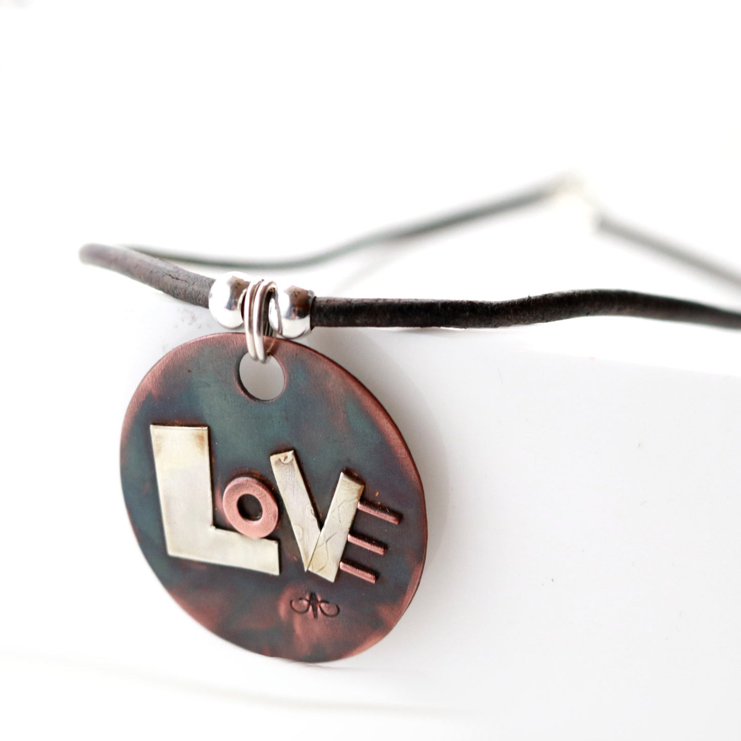 Love Out Loud Mixed Metal Necklace-Womens-LittleGreenRoomJewelry-LittleGreenRoomJewelry