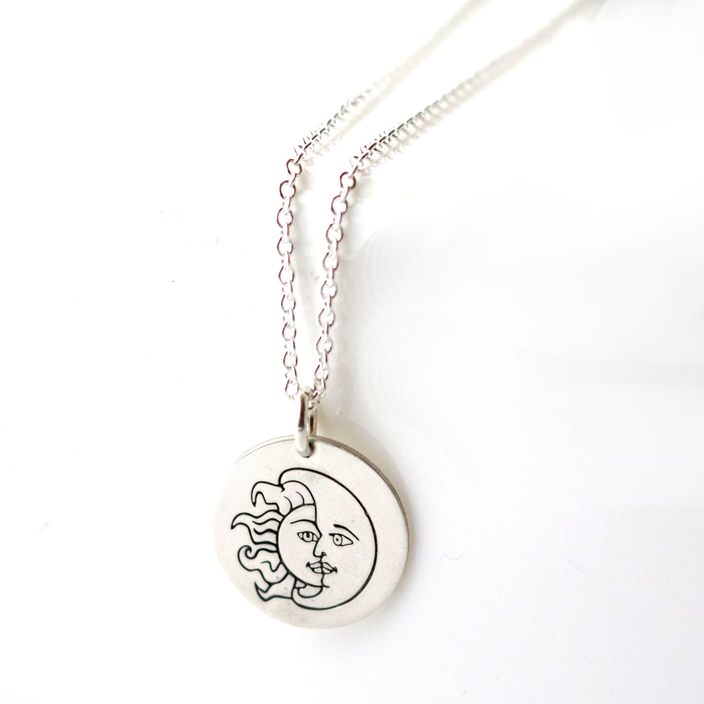 Live By The Sun Love By The Moon Necklace-Womens-LittleGreenRoomJewelry-LittleGreenRoomJewelry