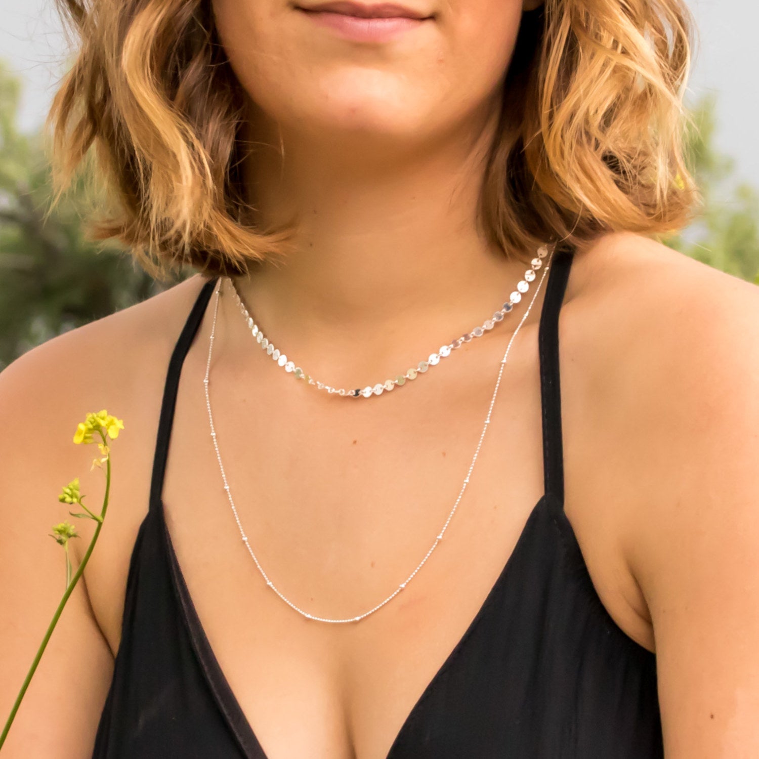 Sterling Silver Link Chain-Womens-LittleGreenRoomJewelry-LittleGreenRoomJewelry