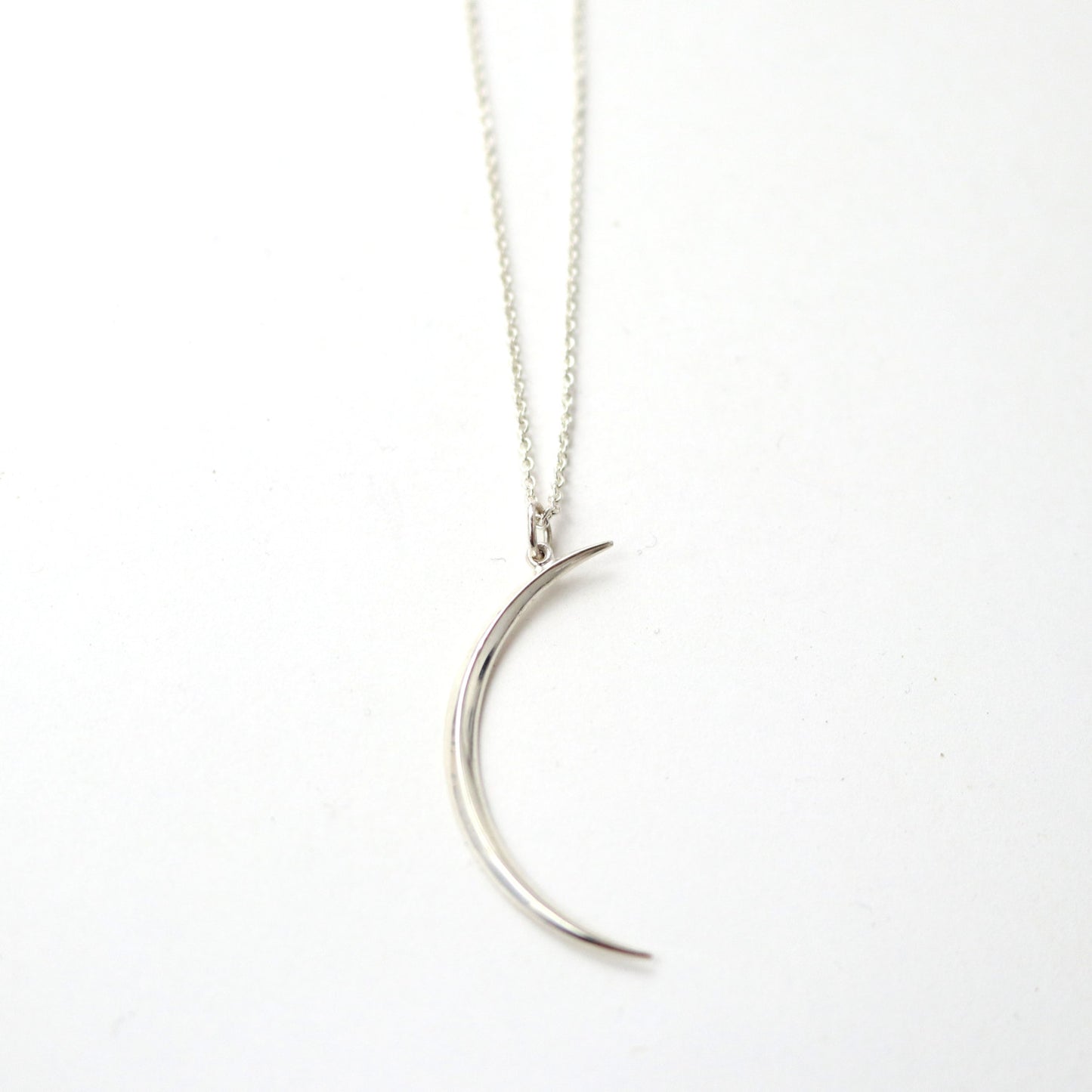 Crescent Moon Necklace-Womens-LittleGreenRoomJewelry-LittleGreenRoomJewelry