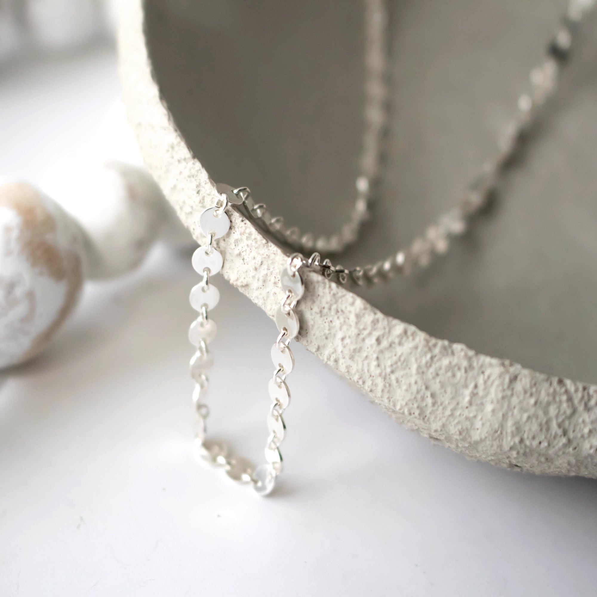Sterling Silver Link Chain-Womens-LittleGreenRoomJewelry-LittleGreenRoomJewelry
