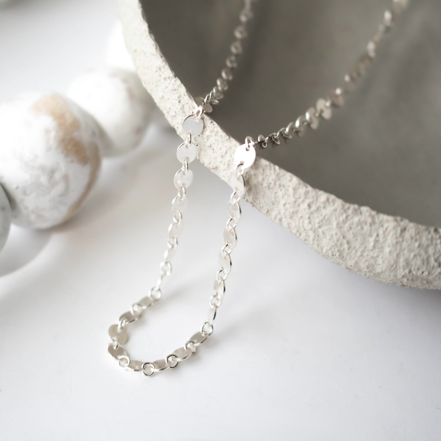 Sterling Silver Link Chain-Womens-LittleGreenRoomJewelry-LittleGreenRoomJewelry
