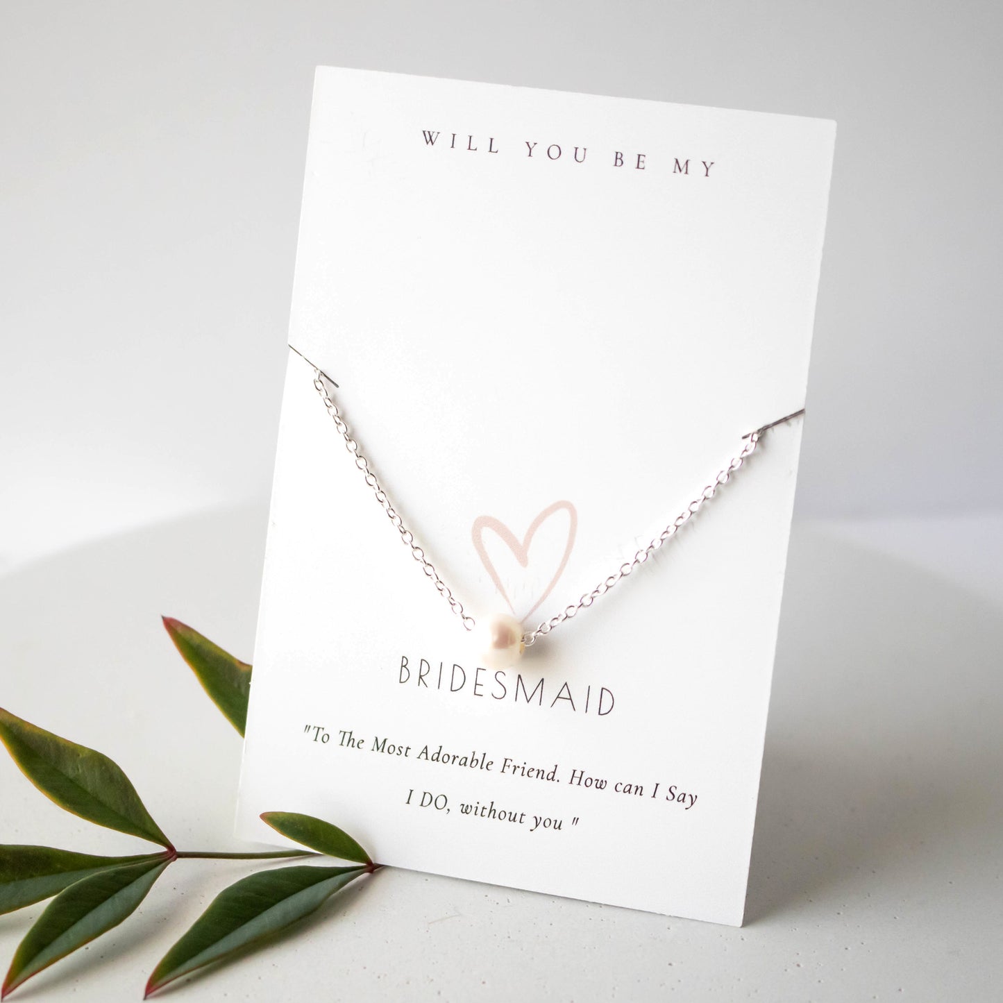 Freshwater Pearl Bridesmaid Necklace-Womens-LittleGreenRoomJewelry-LittleGreenRoomJewelry