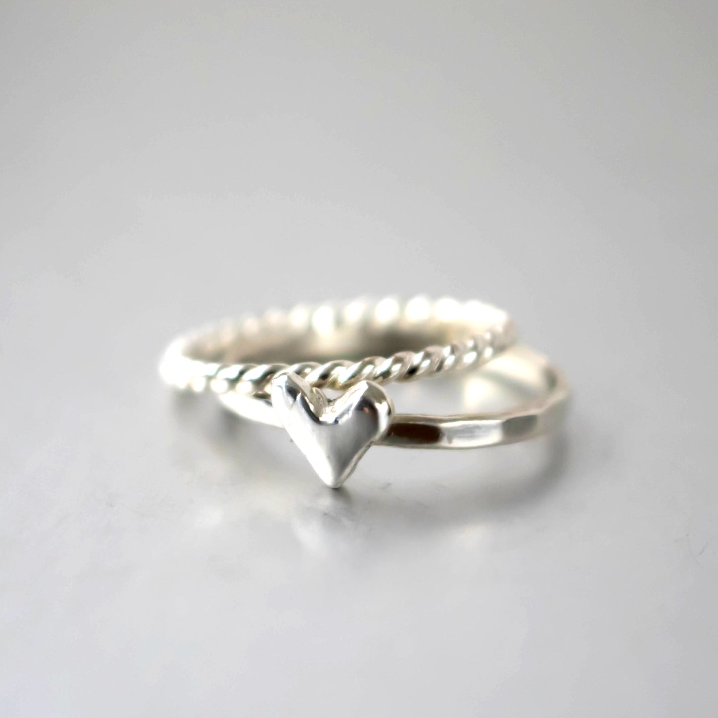Untamed Heart Stacking Ring Set-Womens-LittleGreenRoomJewelry-LittleGreenRoomJewelry
