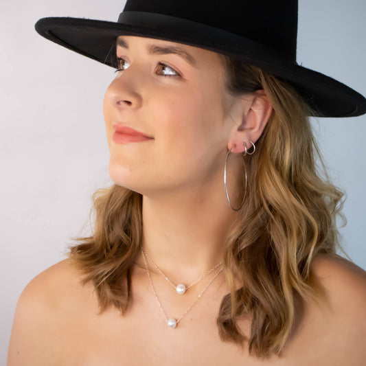 Fresh Water Pearl Necklace-Womens-LittleGreenRoomJewelry-LittleGreenRoomJewelry